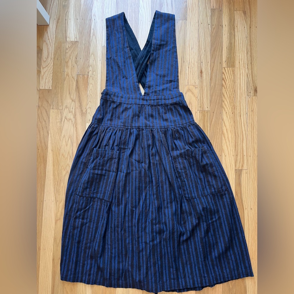 Ace & Jig Ahoy textile Ellen apron-style dress